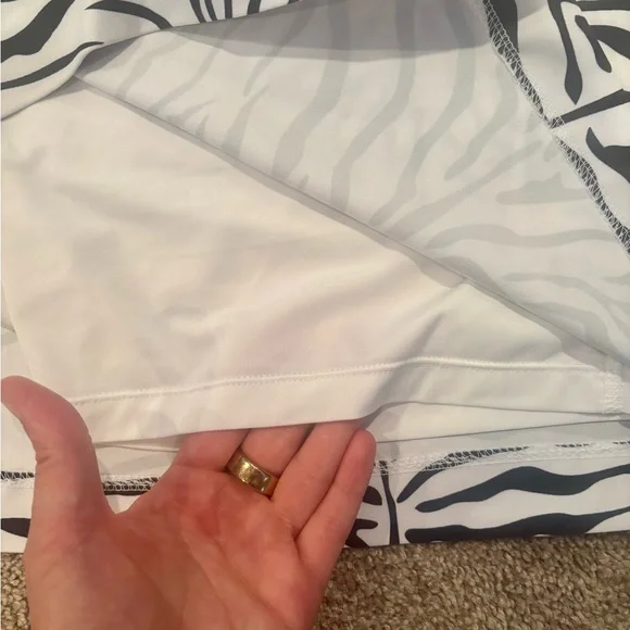 Tail Black and White Mini Pencil Skirt - Picture 3 of 6